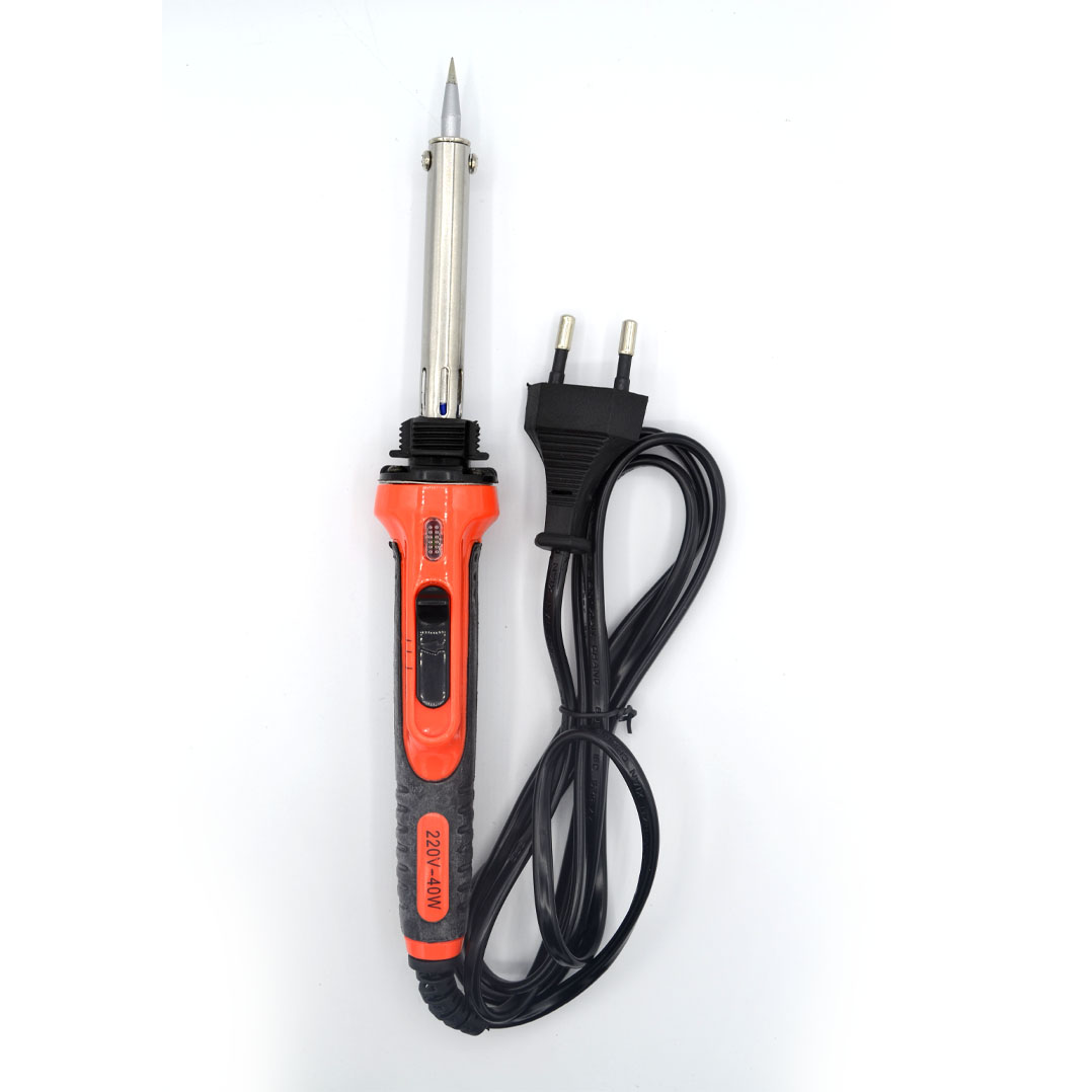 40W PU-800 كاويه احمر 40 واط مع دكمه و مصباح