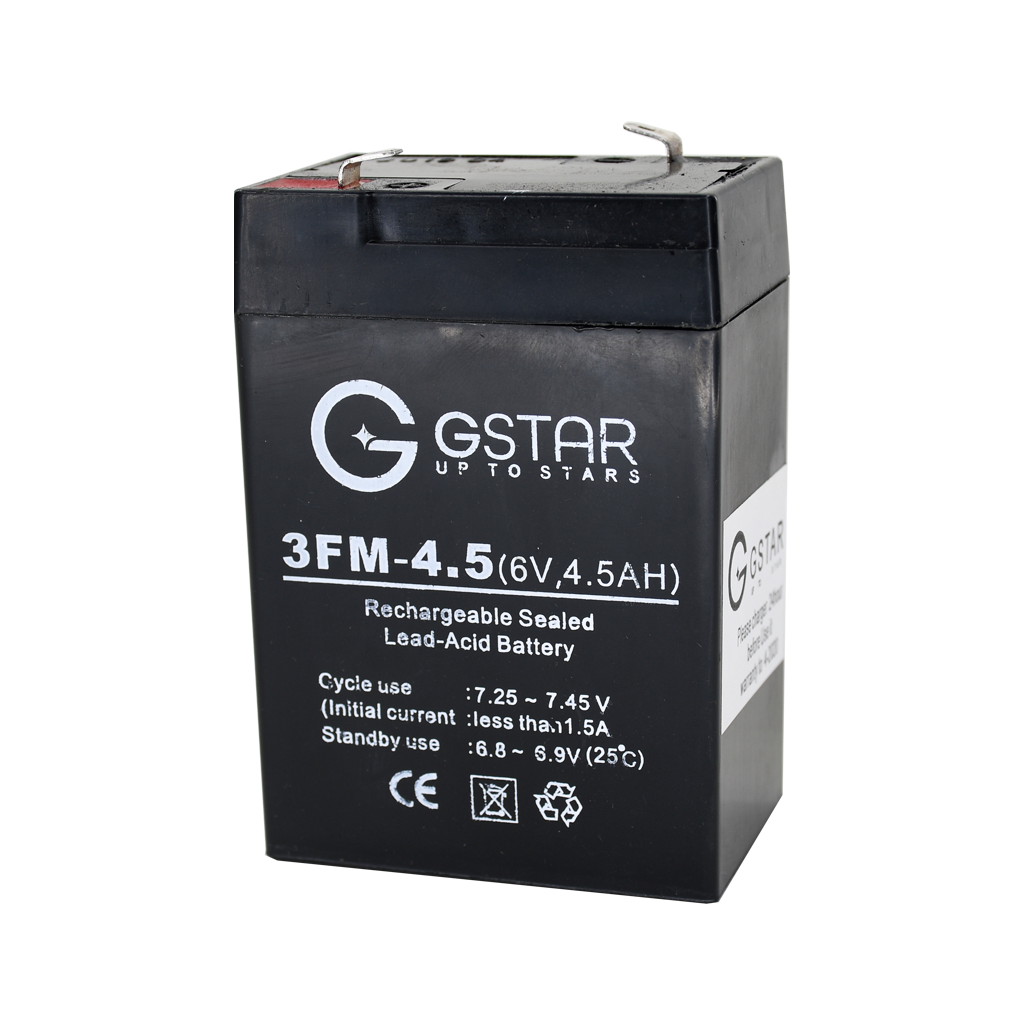بطارية جي ستار رفيع 6 فولت 7 امبير
